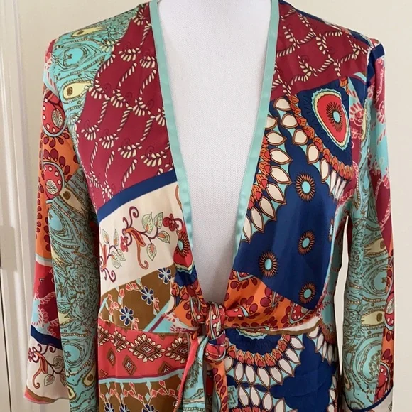 Cabi tie cardigan three quarter sleeve - Picture 4 of 9